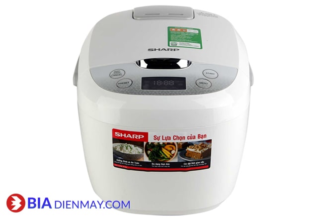 Nồi cơm điện tử Sharp KS-COM185EV-SL 1.8 lít