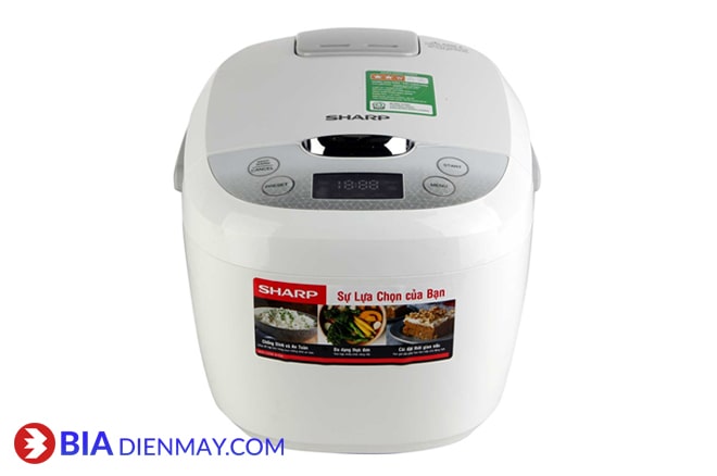 Nồi cơm điện tử Sharp KS-COM185EV-SL 1.8 lít