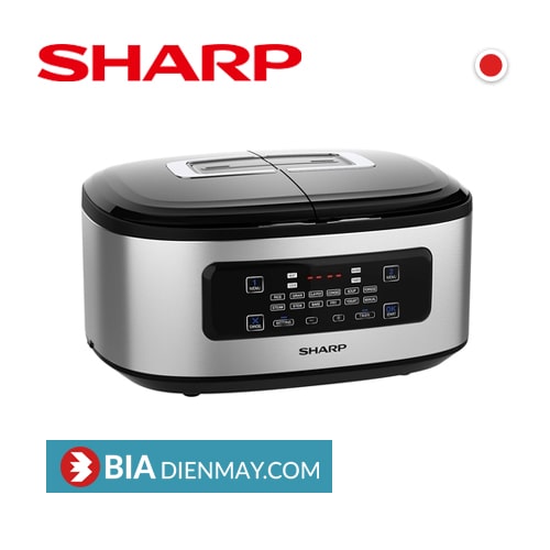 Nồi cơm 2 ngăn đa năng Sharp KN-TC50VN-SL 1.8 lít 