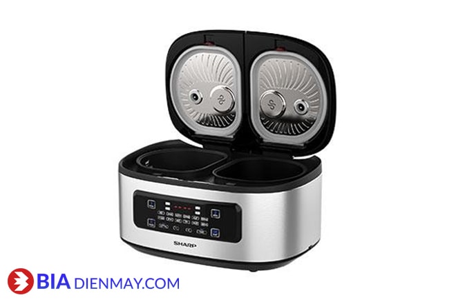 Nồi cơm 2 ngăn đa năng Sharp KN-TC50VN-SL 1.8 lít