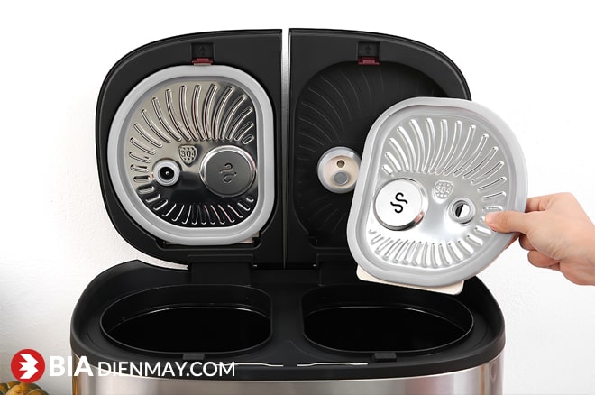 Nồi cơm 2 ngăn đa năng Sharp KN-TC50VN-SL 1.8 lít