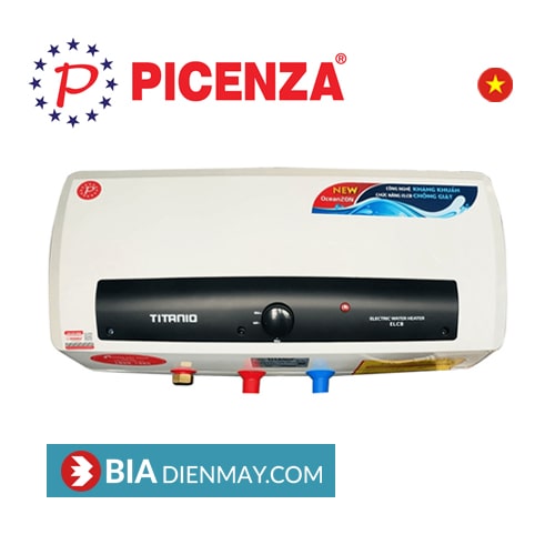 Bình Nóng Lạnh Picenza Titanio T15N 15 Lít