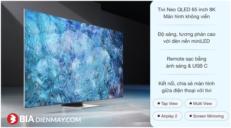 Tivi Samsung QA65QN900A 8K 65 inch Neo QLED