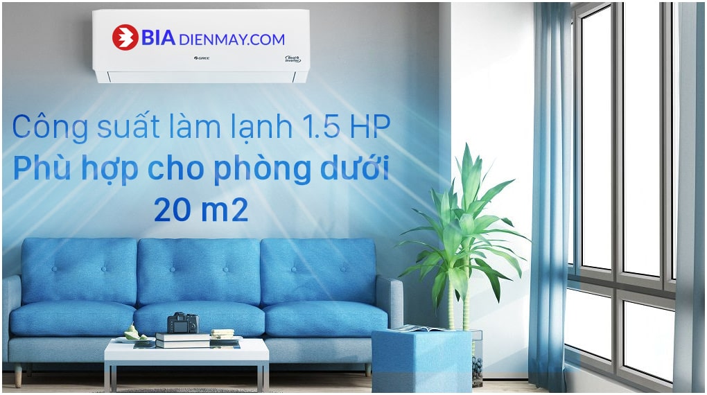 Điều hòa Gree GWH12PB-K6D1P4 12000 BTU 2 chiều inverter