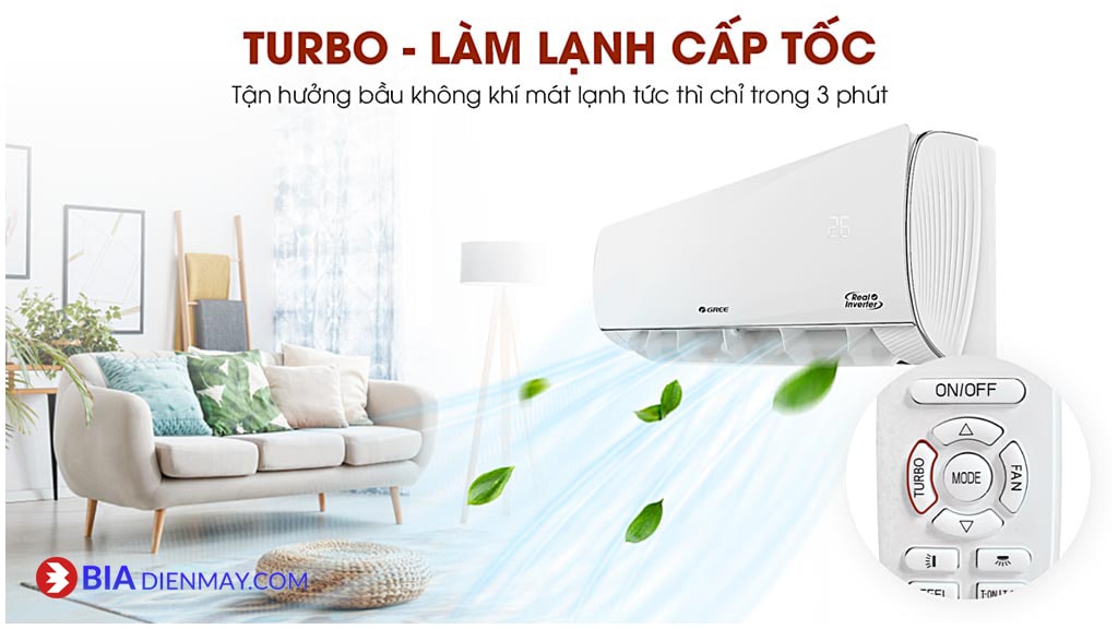 Điều hòa Gree GWC24FE-K6D0A1W 24000 BTU inverter 1 chiều