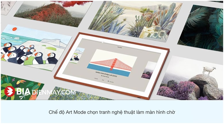 Smart Tivi Samsung QA65LS03A Khung Tranh The Frame QLED 4K 65 inch