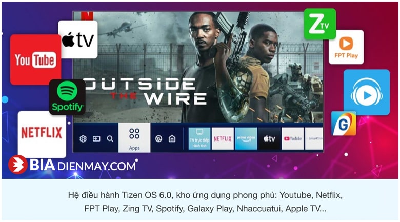 Smart Tivi Samsung QA65LS03A Khung Tranh The Frame QLED 4K 65 inch