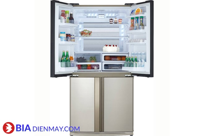 Mua tủ lạnh Sharp Inverter 556 lít SJ-FX630V-ST - Giá tốt