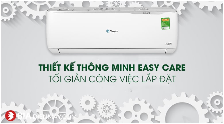 Điều hòa Casper inverter 9000 BTU 1 chiều GC-09TL32 - Model 2020