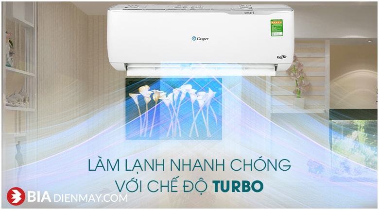 Điều hòa Casper inverter 9000 BTU 1 chiều GC-09TL32 - Model 2020