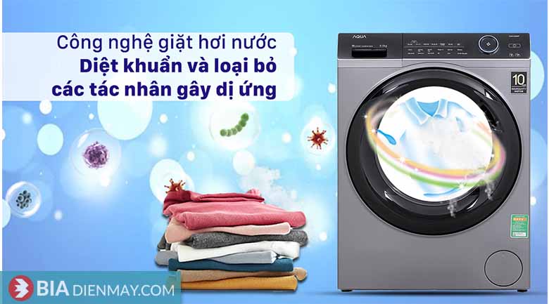 Máy giặt Aqua Inverter 9KG AQD-A900F S