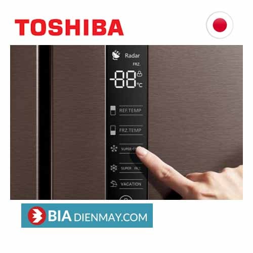 Tủ lạnh Toshiba inverter 511 lít GR-RF610WE-PMV(37)-SG - Model 2020