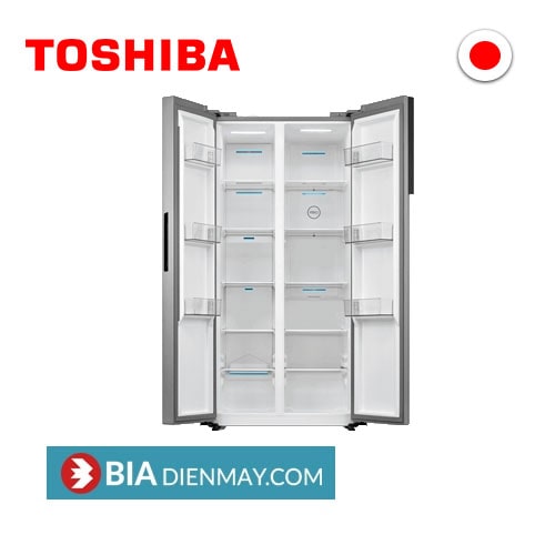 Tủ lạnh Toshiba Inverter 460 lít GR-RS600WI-PMV(49)-SL