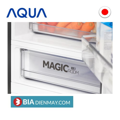 Tủ lạnh Aqua inverter 292 lít AQR-B350MA(GM) - Model 2023