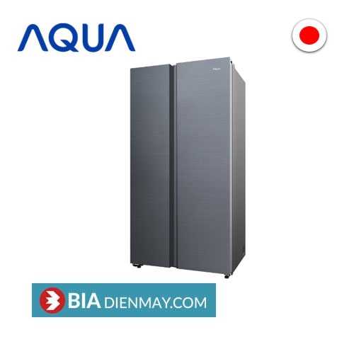 Tủ lạnh Aqua inverter 646 lít AQR-S682XA(SLB) - Model 2023