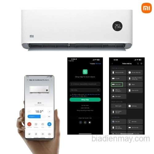 Điều Hòa Xiaomi Mijia Inverter 12500 BTU 1 Chiều ASC-12WO/N1C5-VN